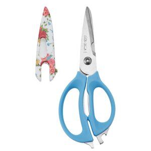 Pioneer Woman Sweet Rose Floral Kitchen Shear Scissors New